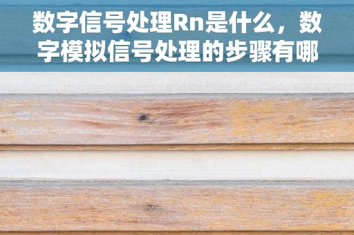 数字信号处理Rn是什么，数字模拟信号处理的步骤有哪些?为什么我们需要数字处理?